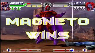 X-Men: Mutant Academy - Magneto arcade mode