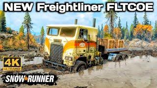 New Freightliner FLTCOE In SnowRunner Season 15 #snowrunner #offroad #truck