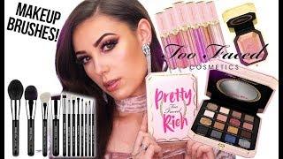 TOO FACED PRETTY RICH COLLECTION | NEW EIGSHOW MAKEUP BRUSHES | Victoria Lyn