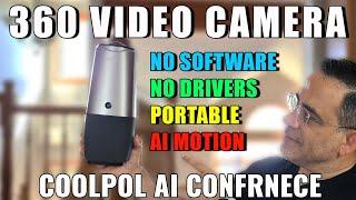 Upgrade Your Video Conferences with the CoolPo 4k 360 Video Conference