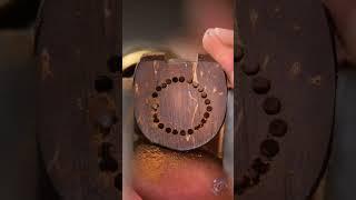 Making a ring with coconut  #reuse #recycle #diy #jewellery #crafts #ring