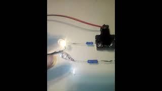 PaedDr.Ing.Rastislav Matuš, PhD. - Simple circuit with blue and white LED diode.