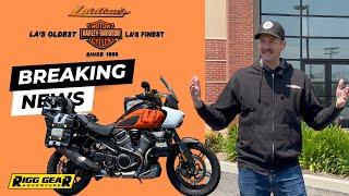 Harley Davidson Pan America Waterproof Luggage with @MattLaidlaw  HD Hurricane Luggage