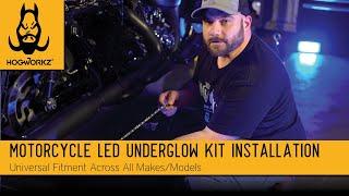 Motorcycle Underglow Lighting Installation from HOGWORKZ® (Universal Fitment)