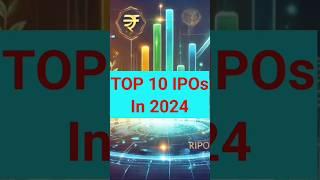 Top 10 IPOs in 2024.                      #Shorts