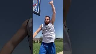 The first person to ever pumpfake probably #firstpersonever #basketball
