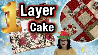  Layer Cake SLASH & SLICE Quilt || So EASY It Will Make Itself  FREE