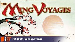 The Ming Voyages — game preview at FIJ 2020 in Cannes