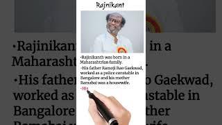 Do You Know Rajnikant Original Name️#rajnikanth #thalaiva #bollywood #actor