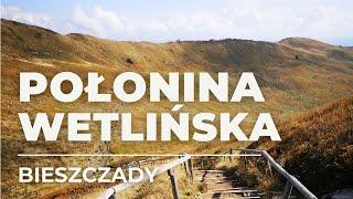 Piękne jesienne Bieszczady - Połonina Wetlińska i Smerek