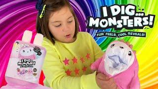 Unboxing I Dig... Monsters Jumbo Popsicle Pack Peel to Reveal + Color Changing