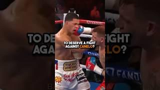 Edgar Berlanga DESERVES a Canelo fight over David Benavidez ? #shorts