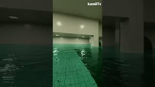 kolam renang seram, horor..  g brani nyelam ampun..