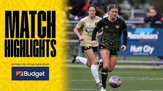 Match Highlights | WPX Women's Reserves vs Auckland United | Kate Sheppard Cup semi-final