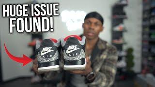 NIKE DISAPPOINTED US ALL WITH JORDAN 3 BLACK CEMENT REMASTERED! THINGS JUST GOT A BIT INTERESTING!