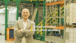 Unique biobased pilot plant for process upscaling