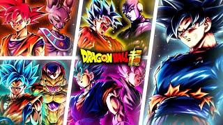 Using EVERY DBS Saga Team in PvP! (Dragon Ball LEGENDS)