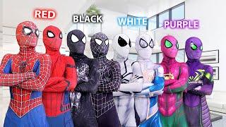 PRO 6 Spider-Man Bros vs ALL Color Day Compilation ( 1 Hour by FLife TV )