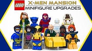 UPGRADING the Minifigs from the $330 LEGO X-Men Mansion!