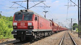 DB Cargo Romania Class 92s in action - June 2022