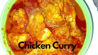 Chicken curry| Made in simplest way with very few ingredients #33| Food passion