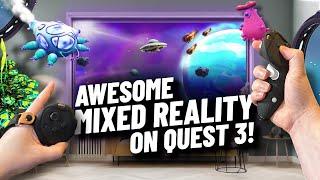 The BEST MIXED REALITY Game So Far! This is MAGIC // Starship Home Quest 3