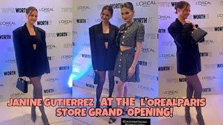 JANINE GUTIERREZ GANAP TODAY 11/9/24 AT THE L'OREALPARIS STORE GRAND OPENING!