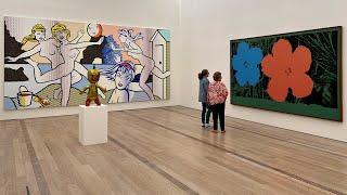 Fondation Beyeler Sammlung Rundgang 2023 mit Koons, Warhol, Lichtenstein, Bacon, Thiebaud (4K, HDR)