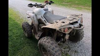 Can-Am Renegade 650 ride along