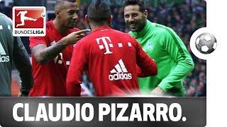 Pizarro's Happy Bayern Reunion