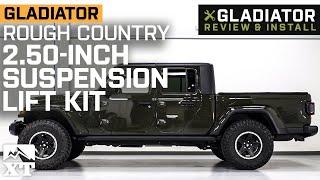 Jeep Gladiator JT Rough Country 2.50-Inch Suspension Lift Kit Review & Install