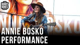 Annie Bosko Performs Medley Of "Heart Burn" and "California Cowgirl"