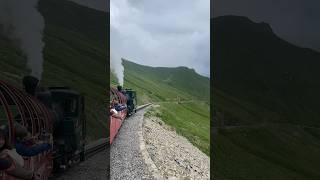 Mountain Train Ride in Switzerland - Epic Views! #short #mountain #travelshorts #switzerlandshorts