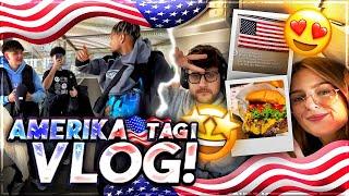 WIR FLIEGEN NACH LOS ANGELES MIT MELINA, ELDOS, SIDNEY & ROHAT! Tag 1 & Anreise Vlog