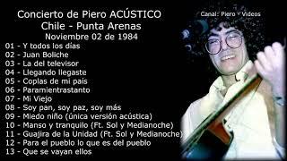 Piero - Concierto acústico en 𝐏𝐮𝐧𝐭𝐚 𝐀𝐫𝐞𝐧𝐚𝐬 - 1984 Chile (𝐂𝐎𝐌𝐏𝐋𝐄𝐓𝐎) INÉDITO