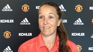 Casey Stoney Interview - Manchester United Women Prepare For Debut Against Liverpool