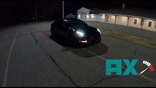 2021 Tesla Model 3 | Night Drive | Binaural Audio