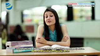 uttaranchal university - tvc