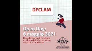 Open Day DFCLAM - 6 maggio 2021