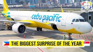 TRIP REPORT | First Time with Cebu Pacific (great one!) | Manila to Singapore | CEBU PACIFIC A321Neo