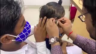 Hearing Aid in muzaffarpur , Child hearing for the first time in muzaffarpur