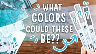 What IS This MYSTERIOUS Color Scheme?? - ScrawlrBox Mystery Art Supplies Unboxing