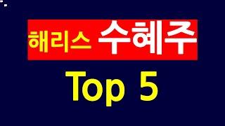 미국 대선 해리스 수혜 관련주 Top 5