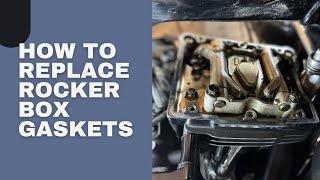 How To Replace Rocker Box Gaskets On A Harley Davidson Street Glide