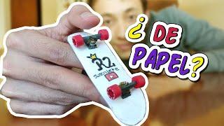 HAZ TU FINGERBOARD DE PAPEL  | FINGERSKATE HECHA DE PAPEL | R2ARTUR