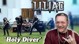 Liliac | Holy Diver (cover) | First Time Reaction.