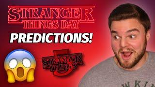 Stranger Things Day Predictions!