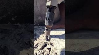 Today Work #driling #hardwork #construction #concretebreak #shorts
