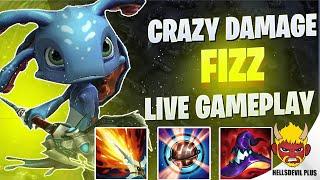 Fizz Crazy Damage! - Wild Rift HellsDevil Plus Gameplay