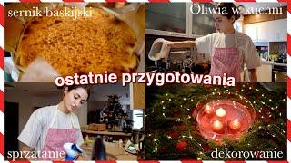 VLOGMAS 24 OSTATNI VLOGMAS sernik baskijski, dekorowanie domu…